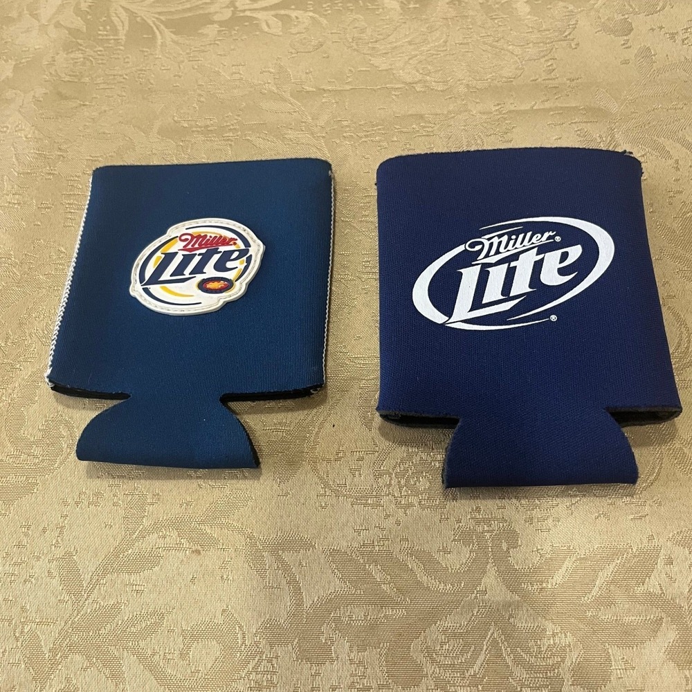 Miller Lite Can Koozie Set Unisex OS Blue Good NASCAR‎ Brad Keselowski Racing